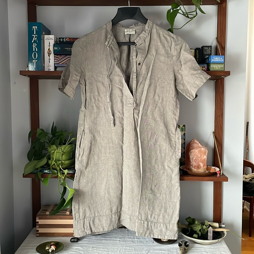 Wrap London Linen Dress